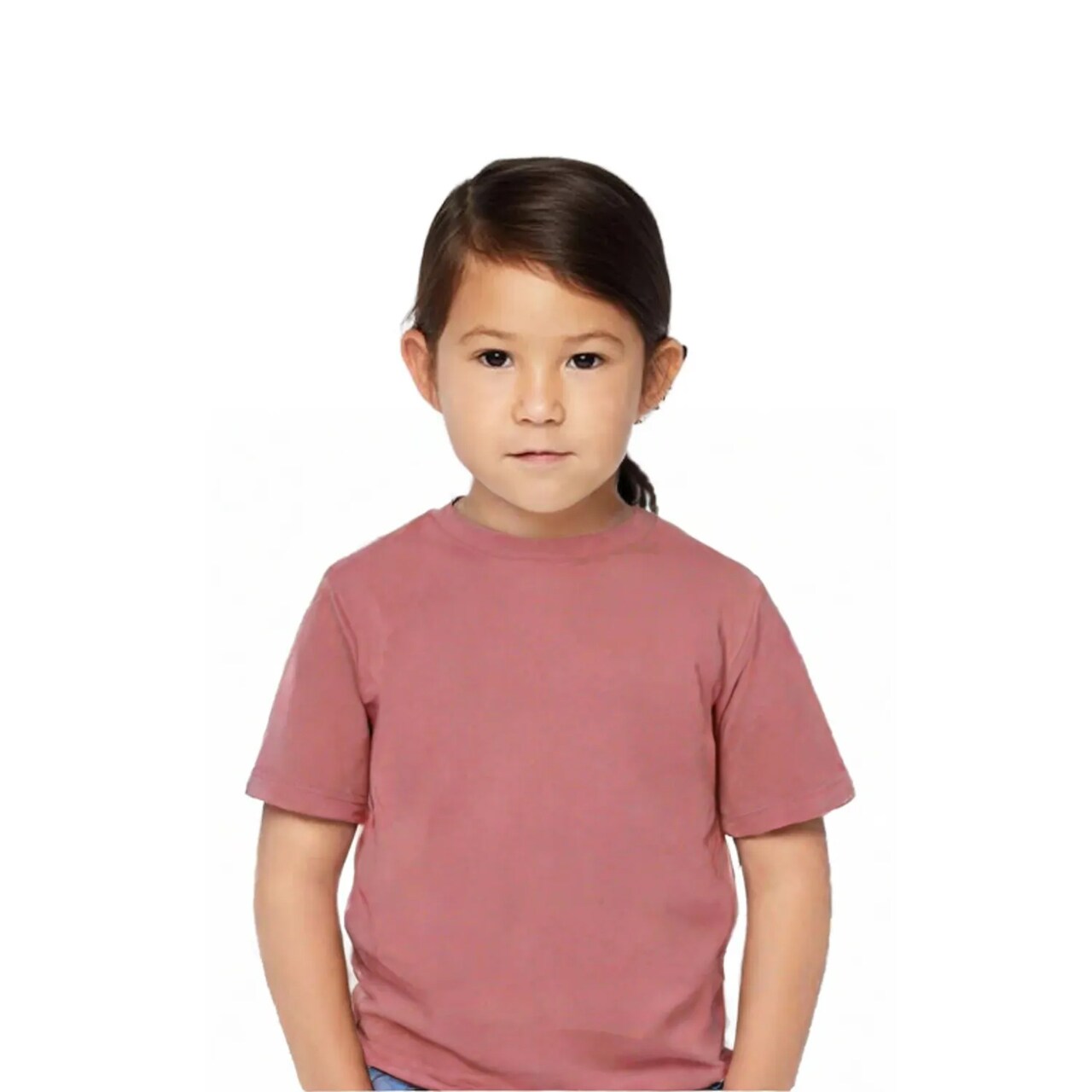 BELLA+CANVAS Toddler Jersey Tee Soft Cotton Crew Neck Short Sleeve Kids T-Shirt Everyday Wear